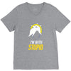 im with stupid V-Neck Tee