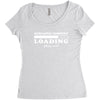 Sarcastic Comment Loading Please Wait Women's Triblend Scoop T-shirt