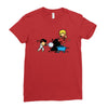 part time job   rock construction Ladies Fitted T-Shirt