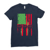 fist raised and proud! Ladies Fitted T-Shirt
