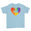 Rainbow Equality Heart Youth Tee