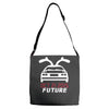 back to the future classic Adjustable Strap Totes
