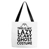 this is my lazy ghost costume 2 Tote Bags