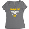 drone on Women's Triblend Scoop T-shirt