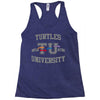 turtles university Racerback Tank