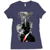 business man Ladies Fitted T-Shirt