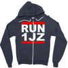 run 1jz Zipper Hoodie