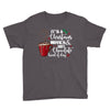 it's a christmas movies and hot chocolate kind of day Youth Tee