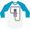 camera 3/4 Sleeve Shirt