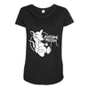 awesome possum Maternity Scoop Neck T-shirt