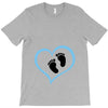 Baby Boy with Heart Any Name Customized T-Shirt