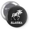 Alaska Deer Rudolph Pin-back button