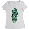 tentacle ice Women's Triblend Scoop T-shirt