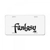 fantasy License Plate