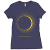 come the sun solar eclipse Ladies Fitted T-Shirt