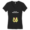 We Are Pregnant Women's V-Neck T-Shirt