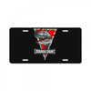 jurassic park raptor natural License Plate
