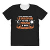 I Love Someone with Leukemia Cancer to The Moon and Back to Infinity All Over Women's T-shirt