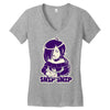 snip snip Women's V-Neck T-Shirt