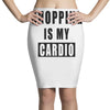 shopping is my cardio !! t shirt  shopping is my cardio graphic  t,,, Pencil Skirts