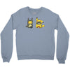 totoro &amp; pikachu onesie Crewneck Sweatshirt