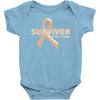 Survivor Of Uterine Cancer Baby Bodysuit