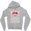 i'm not just a tattooed mom i,m a big cup Zipper Hoodie