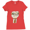Deve kuşu Ladies Fitted T-Shirt