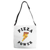 Pizza Power Adjustable Strap Totes