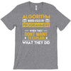 algorithm word used by programmers T-Shirt