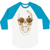 skull coffee 3/4 Sleeve Shirt