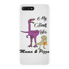 mama &amp; pizza dinasour iPhone 7 Plus Case