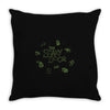 the scary door Throw Pillow
