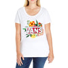 Vans Floral Ladies Curvy T-Shirt