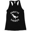 Auntiesaurus Racerback Tank