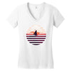 Wolf Women's V-Neck T-Shirt