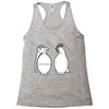 peace and hate can you tell the difference Racerback Tank