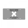 duct tape License Plate