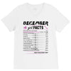 December Girl Facts Sagittarius V-Neck Tee
