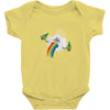 Rainbow Puke Baby Onesie