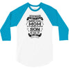Super Cool Mom Of A Freaking Awesome Son 3/4 Sleeve Shirt