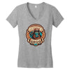 ghost pirate grog Women's V-Neck T-Shirt