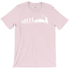 evolution of man' chequered flag classic 912 T-Shirt