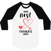 Our First Father's Day! Baby Girl 3/4 Sleeve Shirt