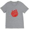 red means scary V-Neck Tee