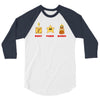 money power woman 3/4 Sleeve Shirt