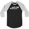 evolution of angus young 3/4 Sleeve Shirt