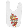 true love pizza slice Baby Bibs
