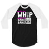 watch me whip watch me bake bake 3/4 Sleeve Shirt