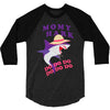 Mommy Shark -Shark Do Do Do 3/4 Sleeve Shirt